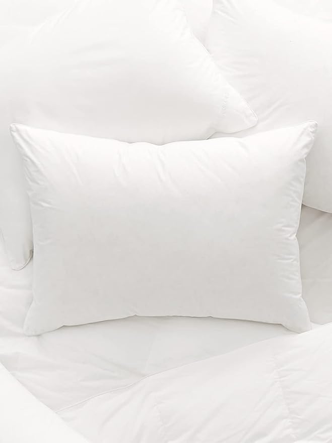 BOLL & BRANCH Down Alternative Pillow - Medium, Standard - Cooling Shell - Hypoallergenic Primaloft Luxury Down Alternative Fill - Superior Support