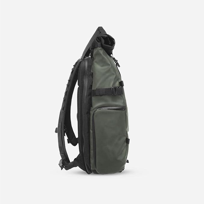 WANDRD PRVKE 31L, V3 Photography Bundle: Weather-Resistant Travel & Camera Backpack with Laptop Sleeve, Quick Side Access, Clamshell Opening – Ideal Photography & Travel Bag (Wastach Green)