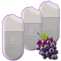 POCKET CARE | 3 Pack Grape scented Hand Cleanser Moisturizing Spray 1.5 Fl OZ- for Hands | Organic | Travel Size - Travel Accessories | 100% natural