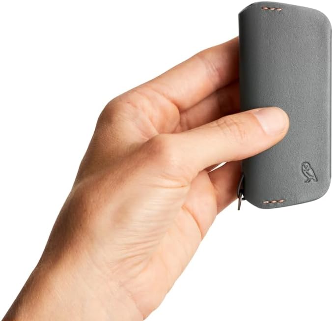 Bellroy Key Cover Plus – Third Edition (Leather Key Holder, Holds 4 – 8 Keys) - Everglade
