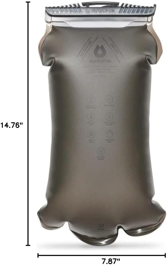 Hydrapak Force Ultra-Durable Water Bladder/Reservoir for Hydration Backpacks