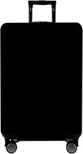 WUJIAONIAO Travel Luggage Cover Baggage Suitcase Cover Protector Skins 18-32 Inch (Pure Black, S (for 18-20 inch luggage))