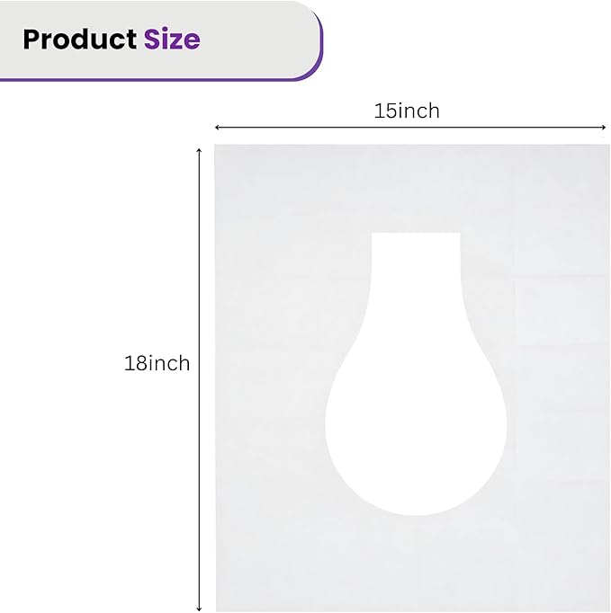 ST&JT Disposable Toilet Seat Covers - Biodegradable, Extra-Large, Eco-Friendly – Travel Toilet Seat Covers Disposable Flushable - Hygienic Protection for Adults & Kids in Public Restrooms (100 Pack)