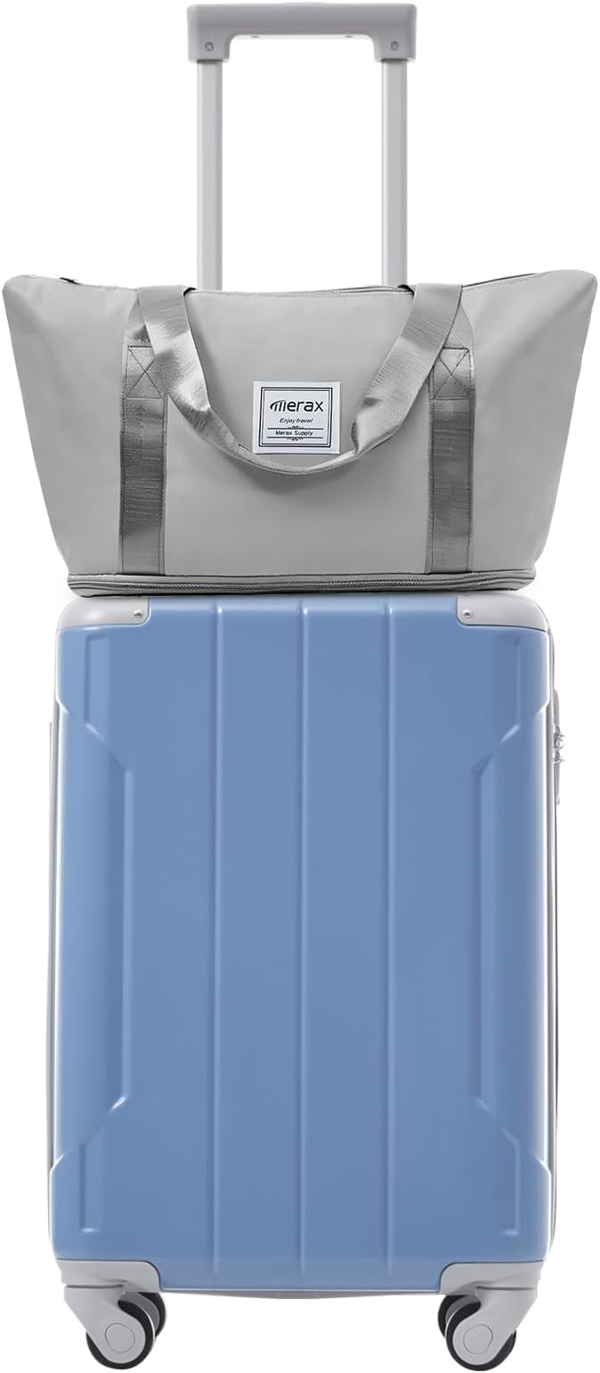Merax Luggage Set 3 Piece, 20 Inch Carry on Spinner Suitcase with Corner Guards, Lightweight Durable, Airline Approved for Business or Weekend Travel
