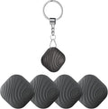 Key Finder 4-Pack, Bluetooth Tracker Item Locator with Key Chain - Both iOS and Android Compatible for Keys Pet Wallets or Backpacks and Tablets