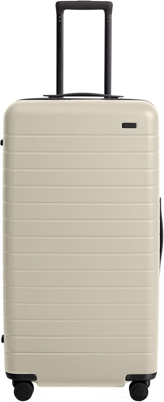 Away Large Trunk Luggage, 31 Inch Hardside Suitcase with Spinner Wheels, Lightweight & Durable, TSA Lock, Ideal for Long Trips, Salt White Matte