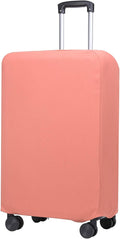 PATIKIL Luggage Cover, Suitcases Covers Elastic Carry on Cover Protector Washable Scratch-Resistant Fits 26-27 Inch Luggage for Travel Business Trips, Pink
