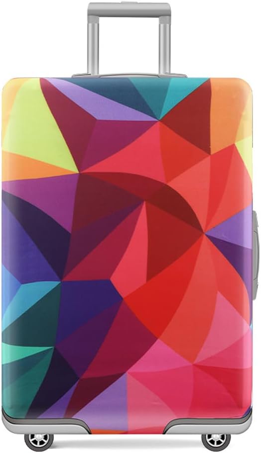 MosaiRudo Travel Luggage Covers For Suitcase Tsa Approved,Suitcase Cover Protector Fit 18-32 Inch Luggage Travel Accessories (T2488, XL)