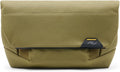 Peak Design Field Pouch V2, Kelp, 2-in-1 Organizer and Sling Bag, Adjustable Shoulder Strap and Integrated Belt Loops, Weatherproof Nylon Canvas, Organizer Pouch or Carry Bag for Men and Women