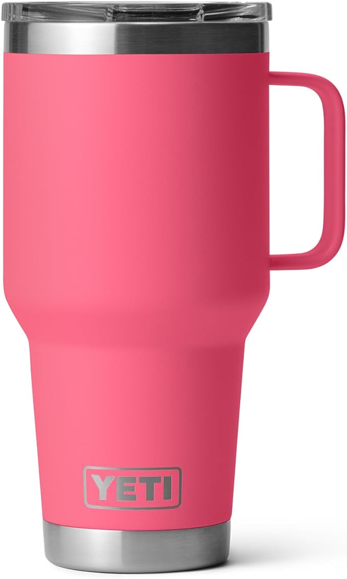 YETI Rambler 30 oz Travel Mug, Stainless Steel, Vacuum Insulated with Stronghold Lid