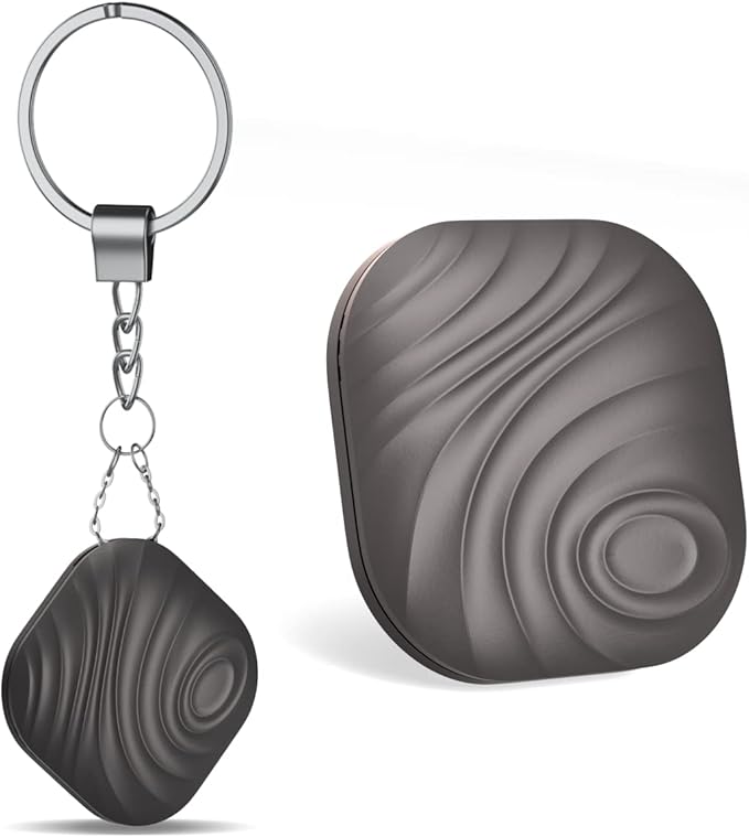 Key Finder - 1PCS Bluetooth Tracker Item Locator with Key Chain for Keys Pet Wallets or Backpacks and Tablets, Batteries Include