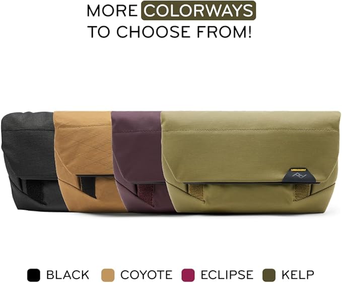 Peak Design Field Pouch V2, Coyote, 2-in-1 Organizer and Sling Bag, Adjustable Shoulder Strap and Integrated Belt Loops, Weatherproof Nylon Canvas, Organizer Pouch or Carry Bag for Men and Women