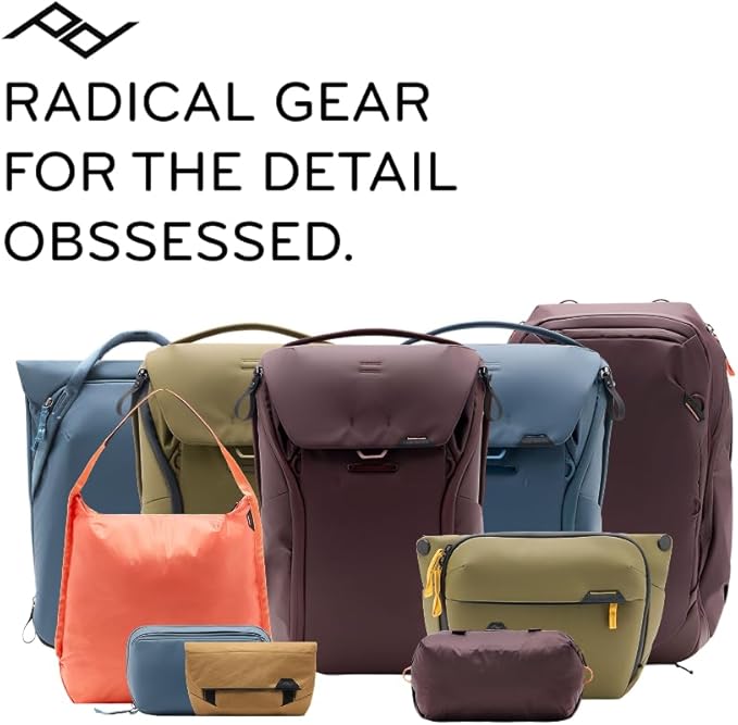 Peak Design Travel Backpack 45L, Eclipse, Expandable 35-45L Design, Rear and Top Access, Weatherproof Shell, Laptop Sleeve, Ideal for Travel or Everyday Carry, Versatile Backpack for Men and Women