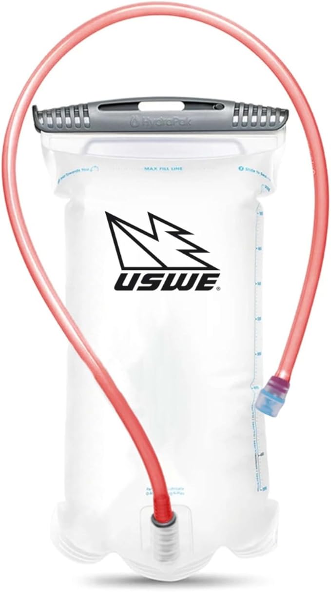 USWE Outlander Moto Hydration Pack, Running, Hiking Hydration Backpack with Water Bladder, Hydropack for Men and Women, Backpack Gear and Equipment for Cycling, MTB