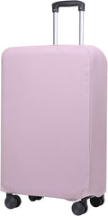 PATIKIL Luggage Cover, Suitcases Covers Elastic Carry on Cover Protector Washable Scratch-Resistant Fits 24-25 Inch Luggage for Travel Business Trips, Lavender Purple