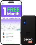 GEGO PRO GPS Tracker - Universal Tracking for Luggage, Vehicles, Trailers, Bike, Person | Real-Time GPS Tracking, WiFi, GSM & Bluetooth | Long Battery Life | Subscription Required