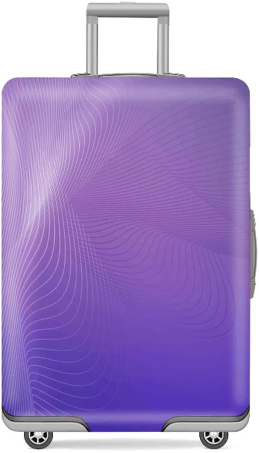 MosaiRudo Travel Luggage Covers For Suitcase Tsa Approved,Suitcase Cover Protector Fit 18-32 Inch Luggage Travel Accessories (T2486, L)