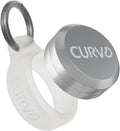 CURVD Premium Carrying Case – Durable Travel Keychain Container, Medicine Pill Organizer & Travel Pill Box, Small Waterproof Holder for Pills, Earplugs, Jewelry, Compatible with Loop, Vibes & Eargasm