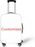 Customized Travel Luggage Covers Anti Scratch Thick Personalized Suitcase Case Fits 22-25 Inch