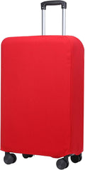 PATIKIL Luggage Cover, Suitcases Covers Elastic Carry on Cover Protector Washable Scratch-Resistant Fits 28-29 Inch Luggage for Travel Business Trips, Red