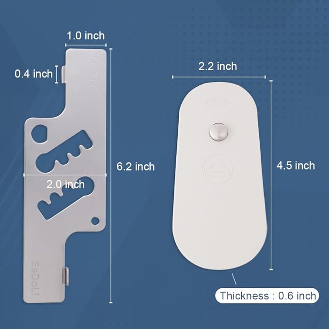 CGPLUS Security Door Stopper SEDOLI for Safe Stay, Home, Travel (Mute)