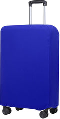 PATIKIL Luggage Cover, Suitcases Covers Elastic Carry on Cover Protector Washable Scratch-Resistant Fits 24-25 Inch Luggage for Travel Business Trips, Blue