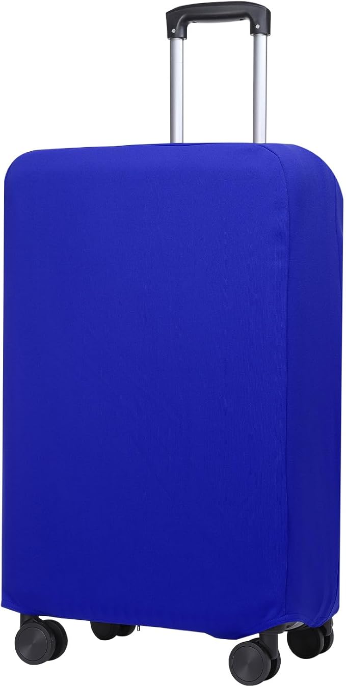 PATIKIL Luggage Cover, Suitcases Covers Elastic Carry on Cover Protector Washable Scratch-Resistant Fits 19-21 Inch Luggage for Travel Business Trips, Blue