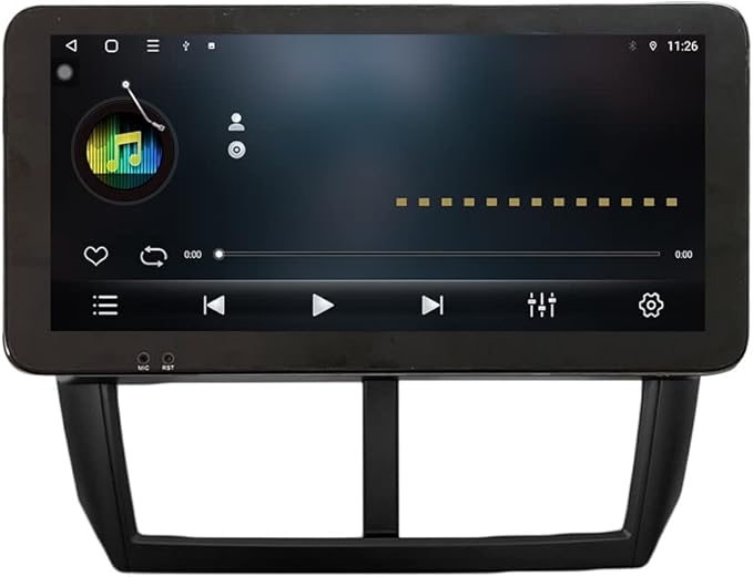 Kunfine CarPlay Android Auto Navigation Stereo GPS Radio Reverse Camera Display 10.33" QLED Touchscreen Headunit Tablet Pad Media Player for Subaru Forester 2007-2013, if Applicable Octa Core 6G+128G