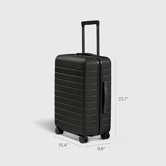 Away Bigger Carry-On Luggage, Lightweight Hardside Large Suitcase with Spinner Wheels, TSA Lock, Airline Approved, Tango Red