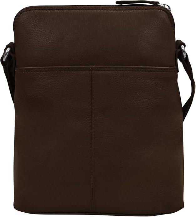ili New York Genuine Leather Crossbody Bags for Women - Premium RFID Blocking Shoulder Bag Organizer with Adjustable Strap