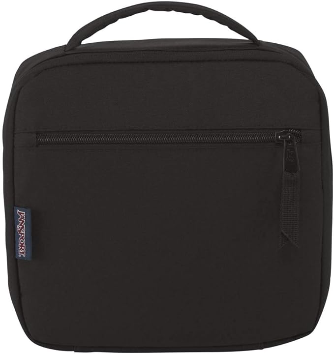 JanSport Lunch Break Insulated Cooler Bag - Leakproof Picnic Tote, Black