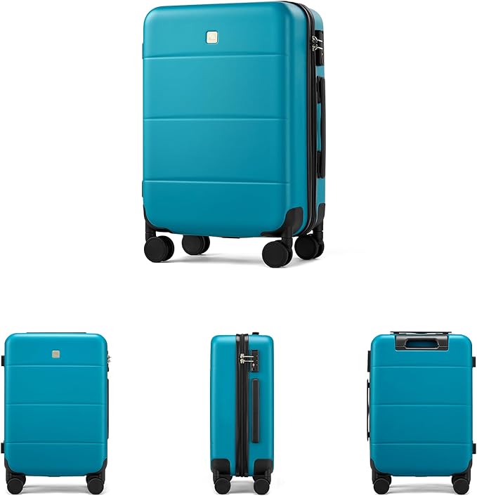 Hanke 28 Inch Luggage Large suitcases with Wheels Hardshell Lightweight Tsa Luggage 28 Inch for Women Men Travel Suitcase Checked Luggage(Caribbean Blue)