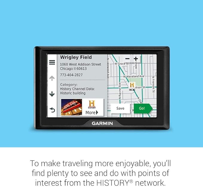 Garmin Drive 52, GPS Navigator with 5-inch Display, Simple On-Screen Menus and Easy-to-See Maps (Renewed)
