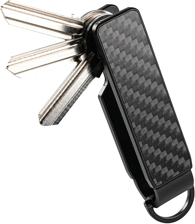 Metallic Key Organizer - Aluminum Key Organizer holder, Minimalist Innovative Keychain.