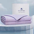 Dream Valley® Outlast® Deepsleep Cooling Comforter, Throw Size, NASA-Grade Space Technology Cooling Blanket for Hot Sleepers Night Sweats, Q-Max > 0.45 Aerocool™ Breathable, Lavender Fog, 60"x80"