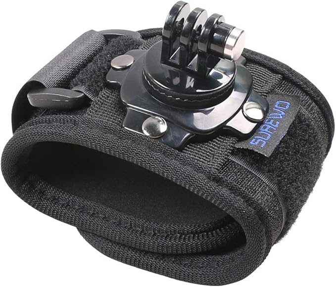 SUREWO Wrist Strap Mount Compatible with GoPro Hero 13/12/11/10/9/8/7//6/5 Black,DJI Osmo Action 5 pro/4/3,Insta 360 ONE R,AKASO/Campark and More