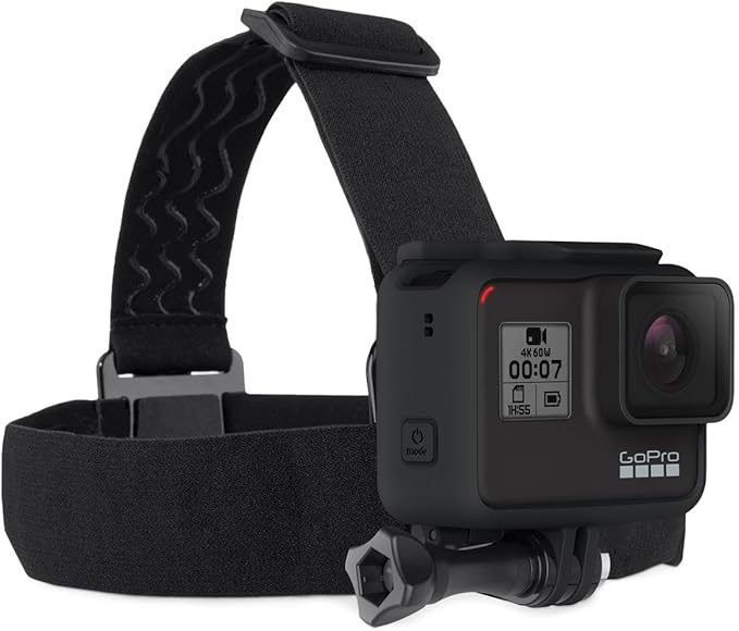 GoPro HERO13 Black Accessory Bundle - Includes The Handler, 2 Enduro Batteries, 2 Curved Adhesive Mounts, 64GB SanDisk MicroSD Card, and Carrying Case, Head Strap & Card Reader