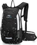 15L Insulated Hydration Backpack Pack with 2L Water Bladder Lightweight Hiking Backpack Bag for Women Men Daypack for Hiking Running Festival Camping Biking