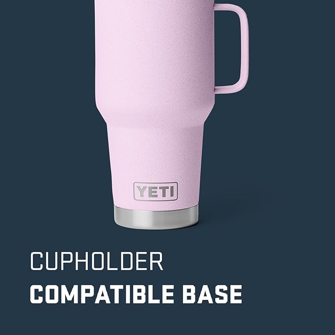 YETI Rambler 30 oz Travel Mug, Stainless Steel, Vacuum Insulated with Stronghold Lid