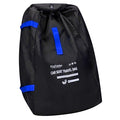 Car Seat Travel Bag Backpack for Air Travel - Karfast Universal Infant Carseat Gate Check Bag Cover for Airplane, Foldable with Pouch, Blue