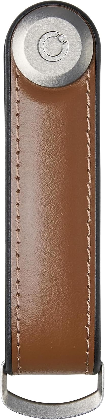 Orbitkey Key Organizer Hybrid Leather | Premium Nappa leather & TPU, Stainless Steel Locking Mechanism, Slim & Quiet Profile