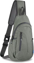 TITECOUGO Small Sling Bag, Lightweight Crossbody Backpack for Men Women, Shoulder Bag for Sports and Outdoor