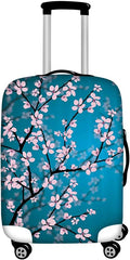 Cherry Blossom Luggage Cover Spandex Cover for 18-21 Inch Travel Suitcase