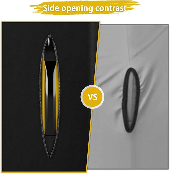 24 Inch PVC Luggage Protector Covers for TSA Approved Clear Suitcase Cover Protector Transparent Luggage Protective Cover Set (Black, Suitable for 23"-24")