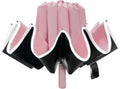 Large Double-Ribs Umbrella Automatic Folding Umbrella for Women Men, Travel, UPF 50+ UV Protection