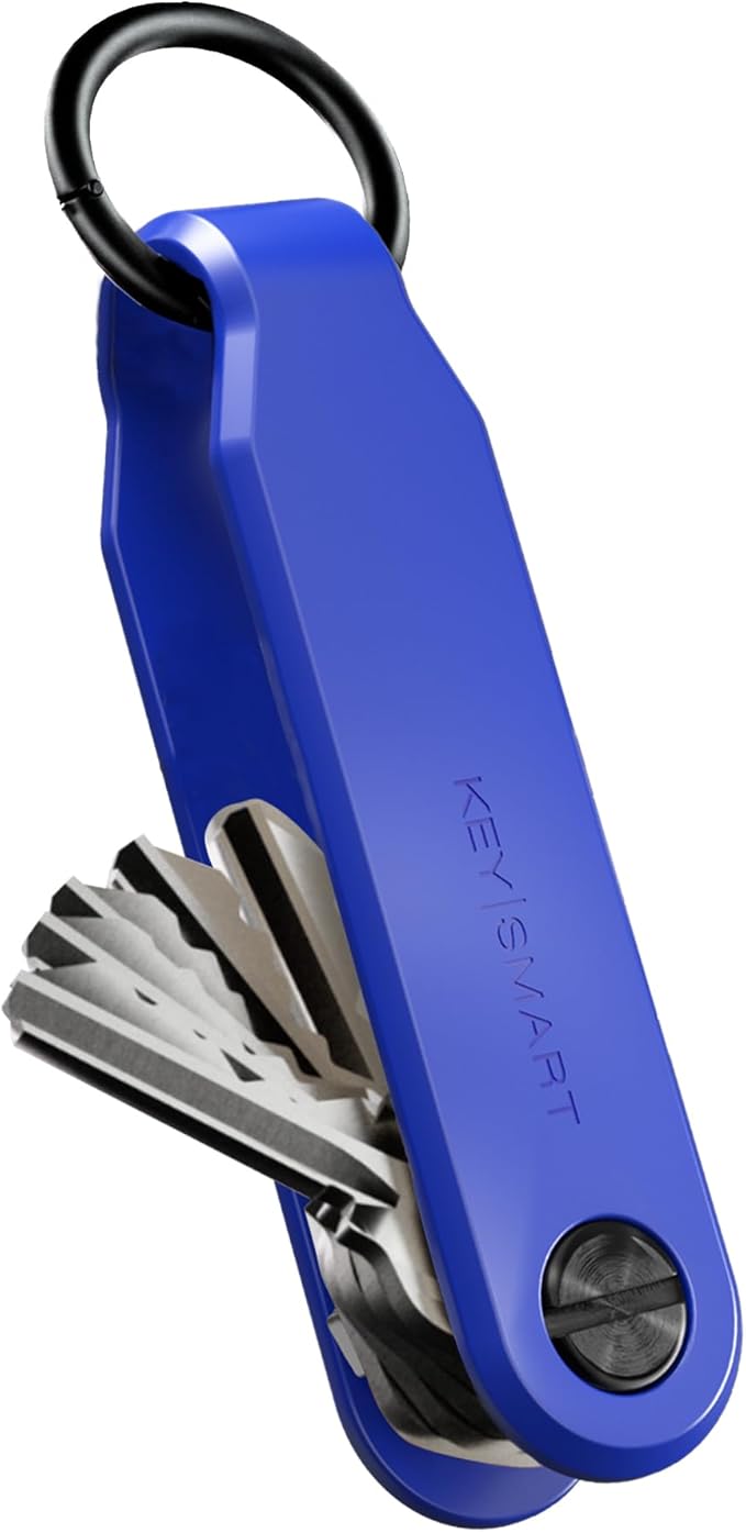 KeySmart Keychain Key Holder - Compact Key Organizer for Key Chain, EDC Key Chains, Key Ring Keychains