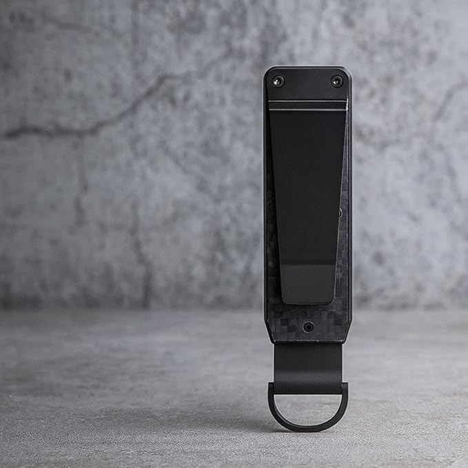 Key Organizer, Minimalist Silent Key Fob, Compact EDC Key Chain, Silent Key Chain with Ring Buckle - Holds up to 2-6 Keys