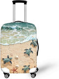Sea Turtles Luggage Cover Anti-scratch Dustproof Suitvase Protector Fits 26-29 Inch
