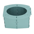 Portable Lightweight Foldable Toddler Potty Baby Toilet Camping Travel (Green)