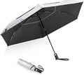 G4Free 43 Inch Travel Umbrella Ultralight UPF 50+ UV Protection Compact Sun Umbrella, Double Canopy Super Slim Small Portable Automatic Anti-bounce Close